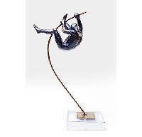 Jumping man - "Le grand saut" H.31cm